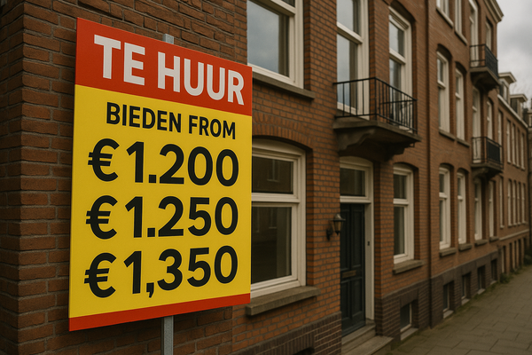 Overbidding in the Dutch Rental Market—When It Helps (and When It Hurts)